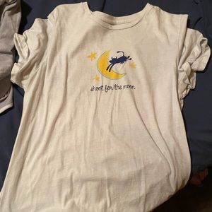 Cute Cow Jumping Over The Moon Tee